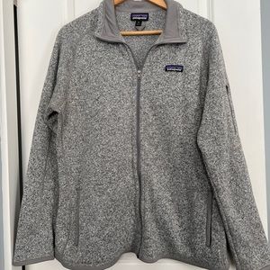 Patagonia Women’s Better Sweater Grey Fleece Jacket XL